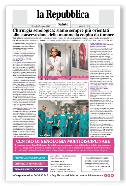 articoli pubbliredazionali medici mammografia senologia