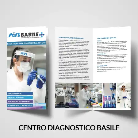 brochure medica per laboratorio analisi