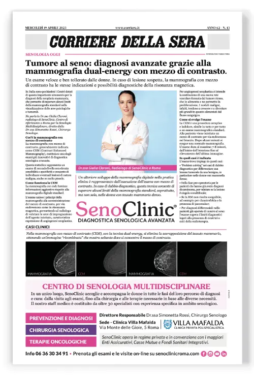 articoli pubbliredazionali medici mammografia