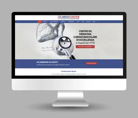 portfolio InClinic sito web cardiocenter