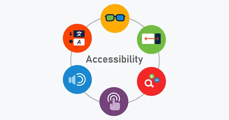 accessibilità in un sito web medico