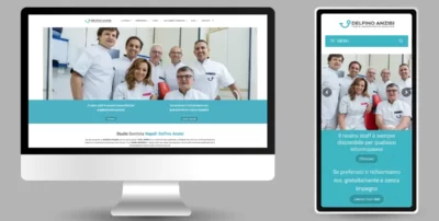 Realizzazione sito web medico Delfino Anzisi