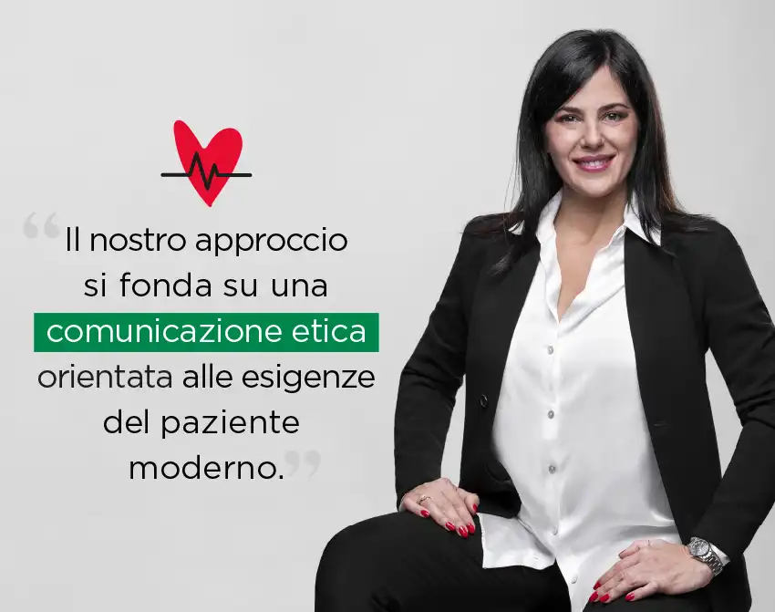 Pina Rosa pubblicità sanitaria InClinic