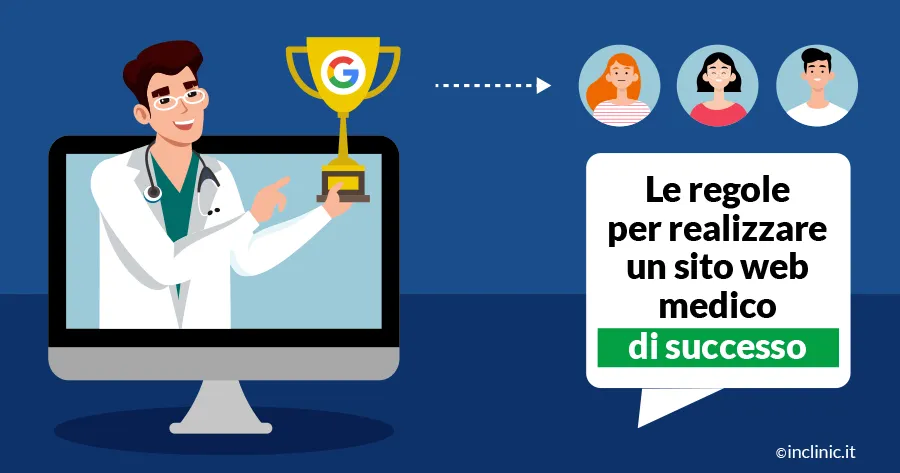 Le regole per realizzare un sito web medico di successo