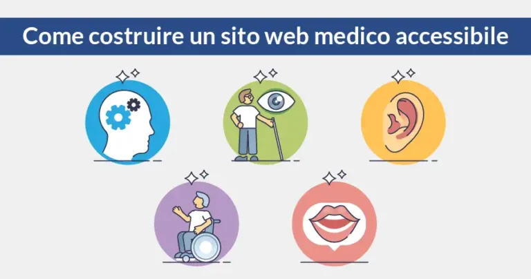 Come costruire un sito web medico accessibile inclinic